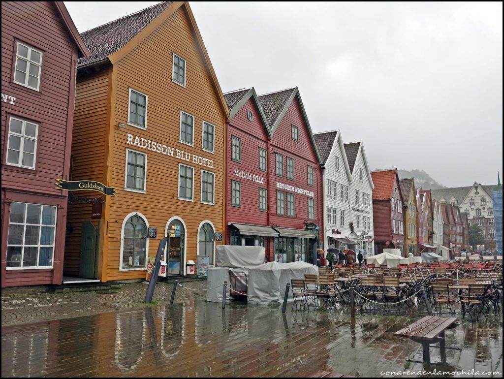 Bryggen Bergen Noruega