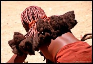 Peinado himba