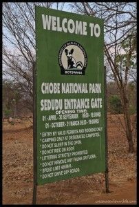 Entrada Chobe