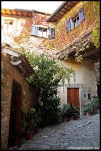 Montefioralle Toscana Italia