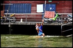 Klong Bangkok Tailandia