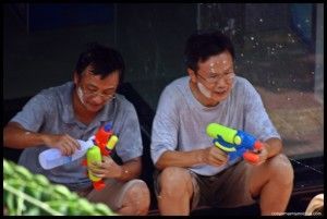 Songkran Bangkok Tailandia