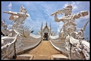 Templo Blanco Chiang Rai Tailandia