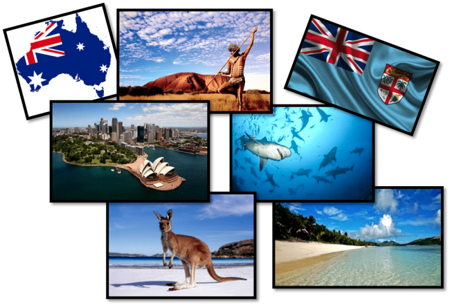 Post Ruta Australia Fiji