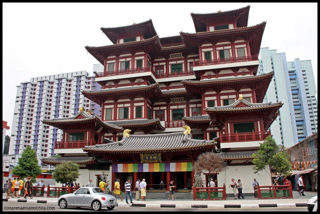 Buddha Tooth Relic Temple Chinatown - SIngapur