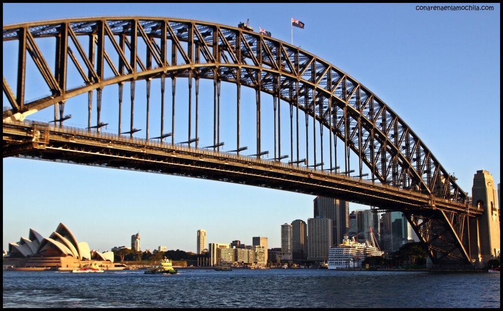 Milsons Point Harbour Bridge Australia