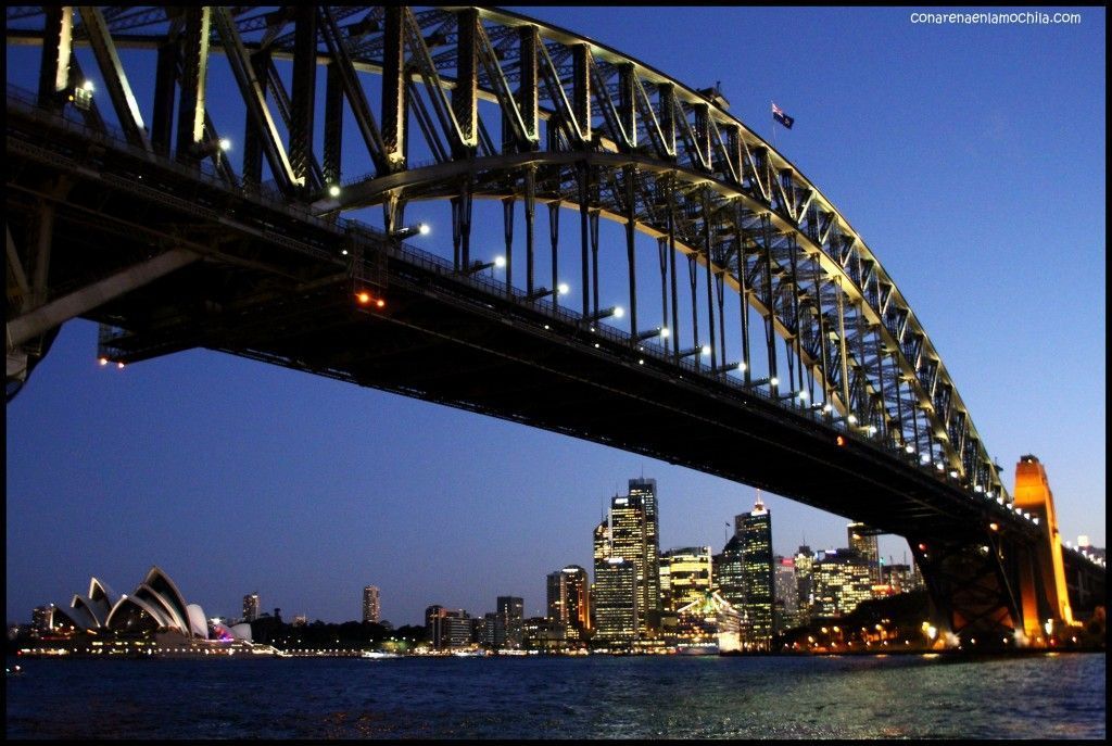 Milsons Point Harbour Bridge Australia