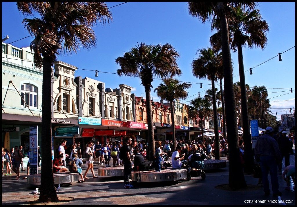 The Corso Manly Beach Sydney Australia