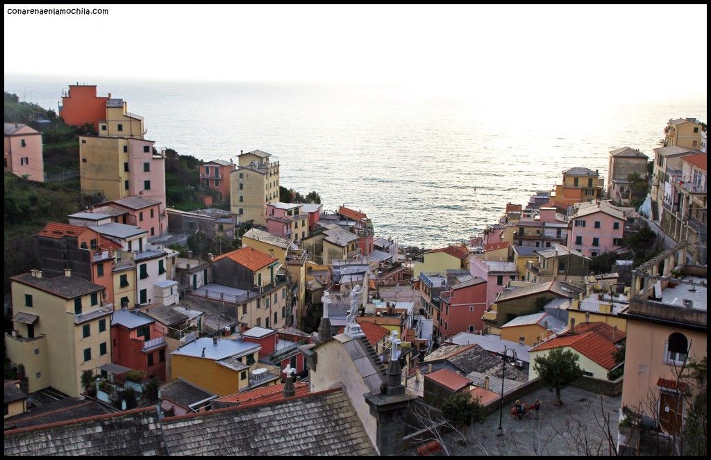 Riomaggiore Cinque Terre Liguria Italia