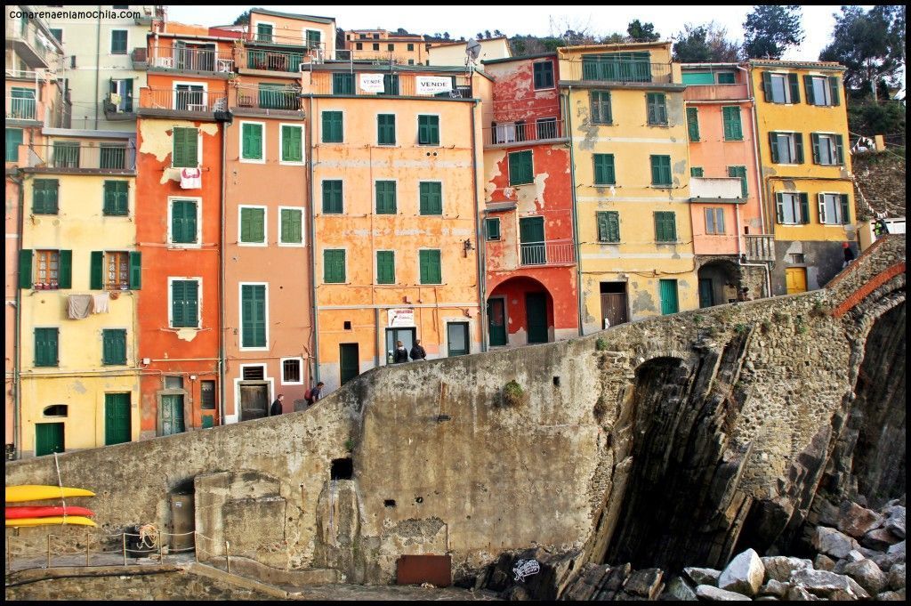 Riomaggiore Cinque Terre Liguria Italia