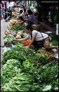 Mercado Luang Prabang Laos