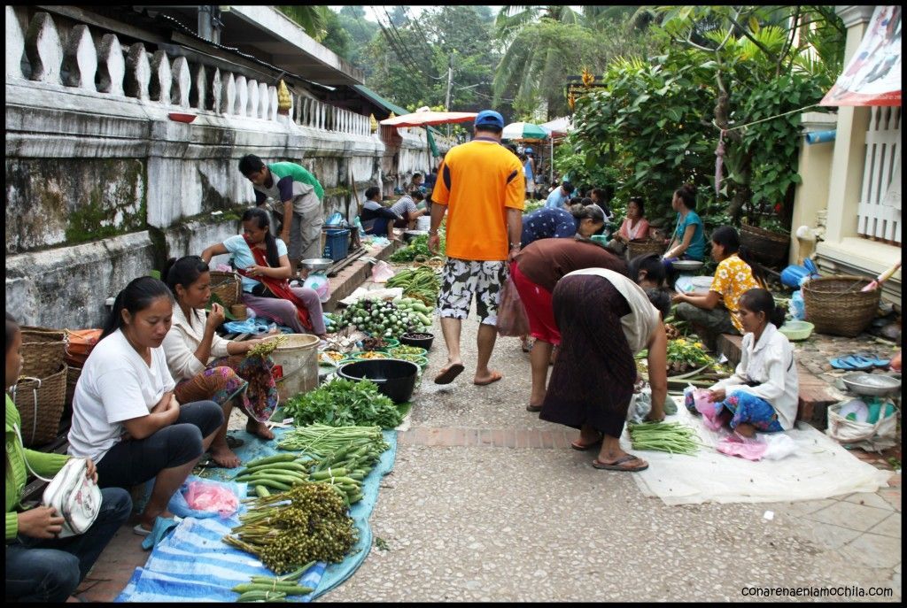 Mercado Luang Prabang Laos