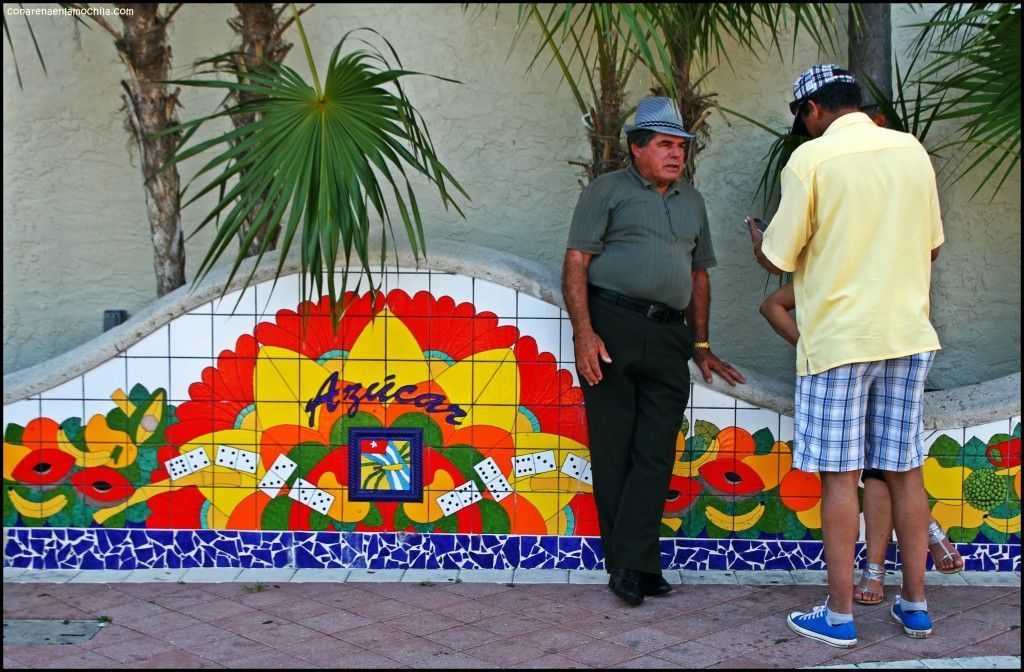 Domino Park Little Havana Miami Florida Estados Unidos