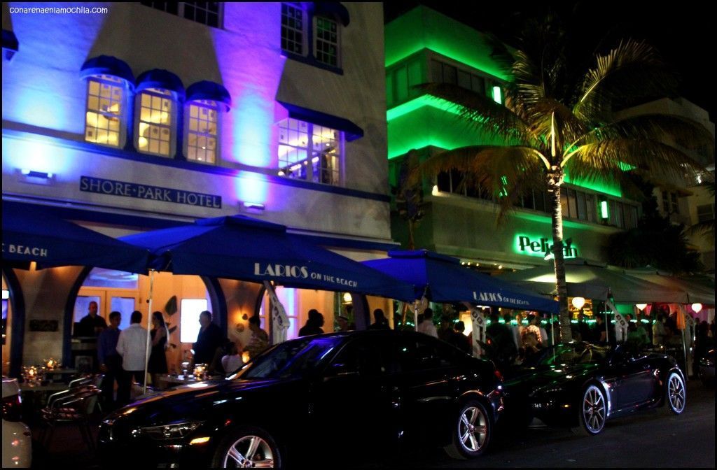 Ocean Drive Miami Beach Florida Estados Unidos