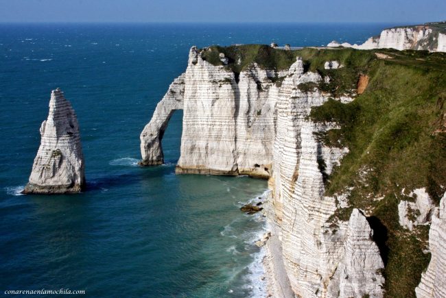 Porte d'Aval Étretat Normandía Francia