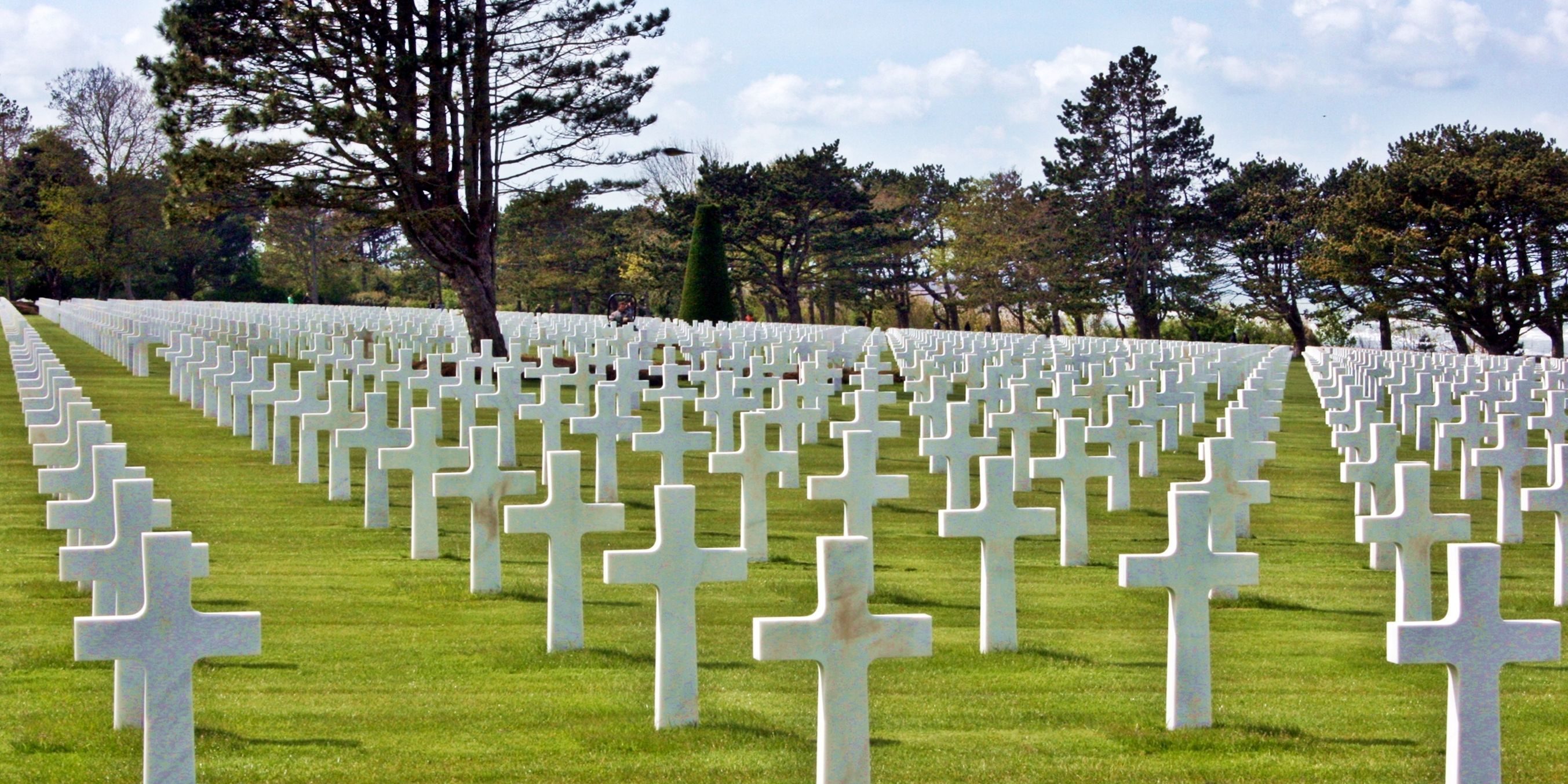 Cementerio americano Colleville sur Mer Normandía Francia