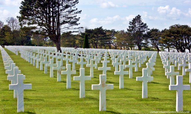 Cementerio americano Colleville sur Mer Normandía Francia