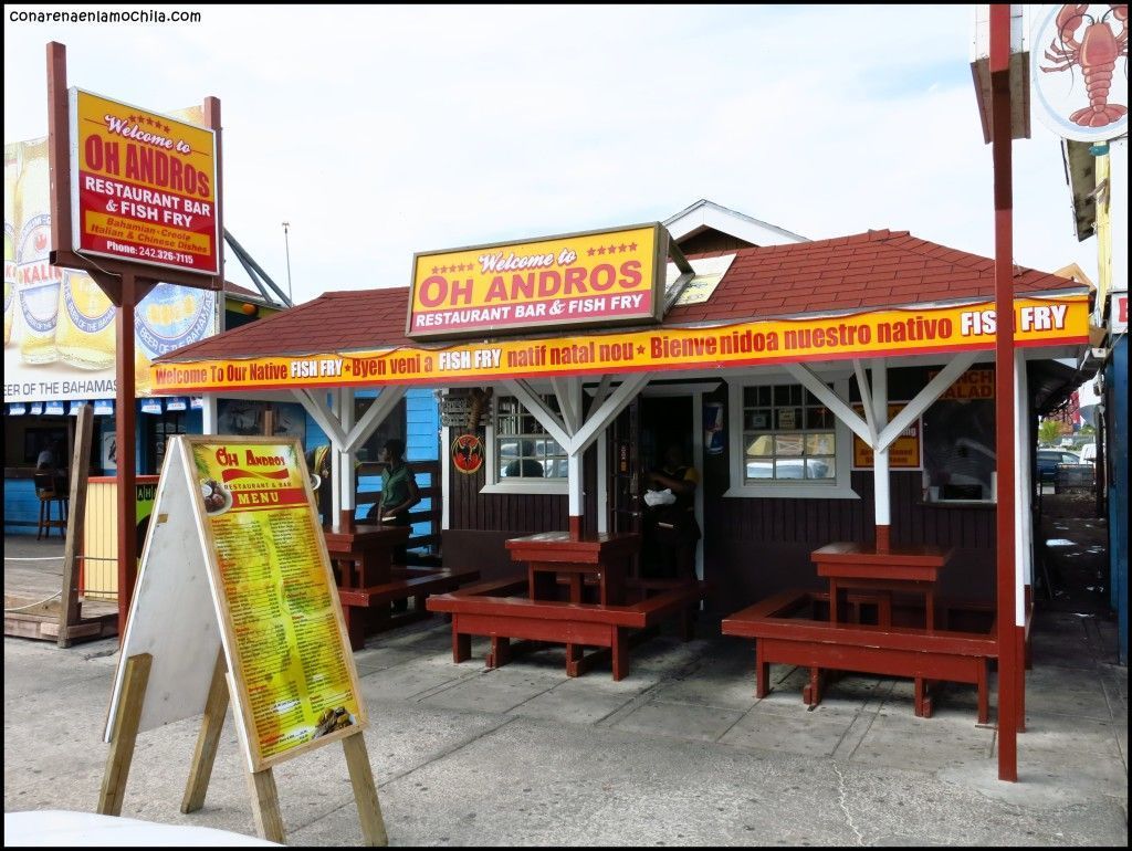 Arawak Cay Fish Fry Nassau New Providence Bahamas