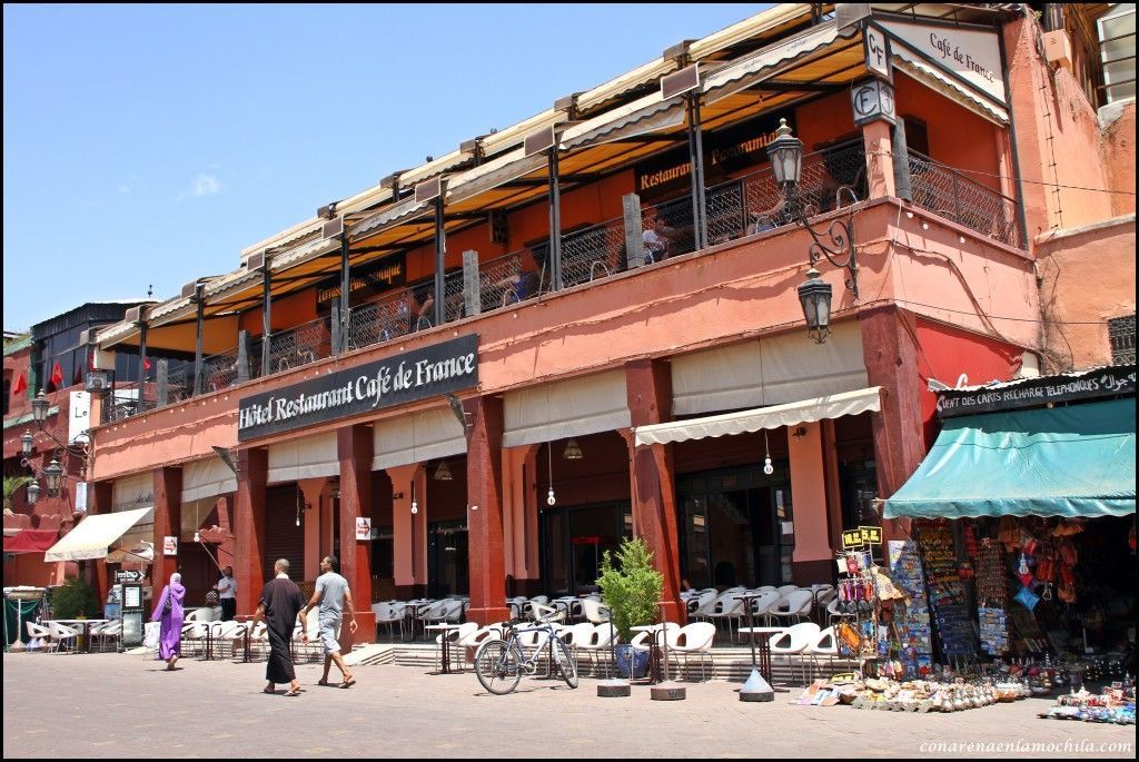 Café de France Marrakech Marruecos
