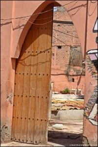 Curtidurías Marrakech Marruecos