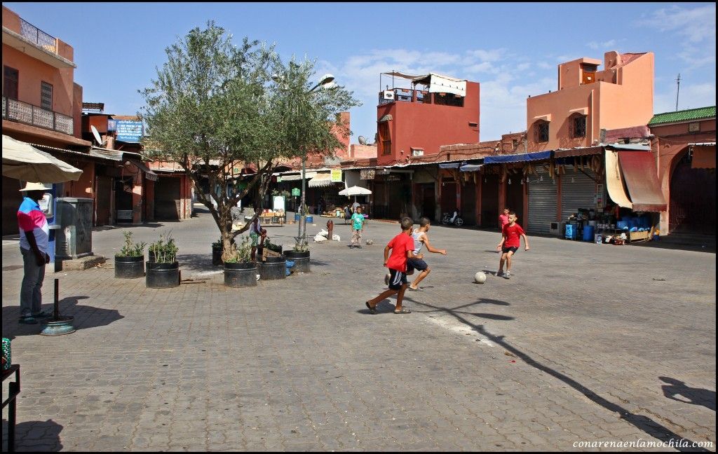 Place des Epices Marrakech Marruecos