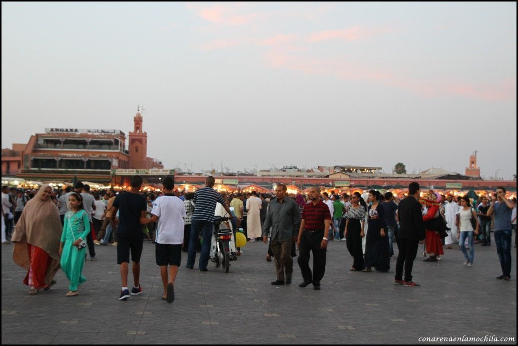 Jemaa el Fna Marrakech Marruecos