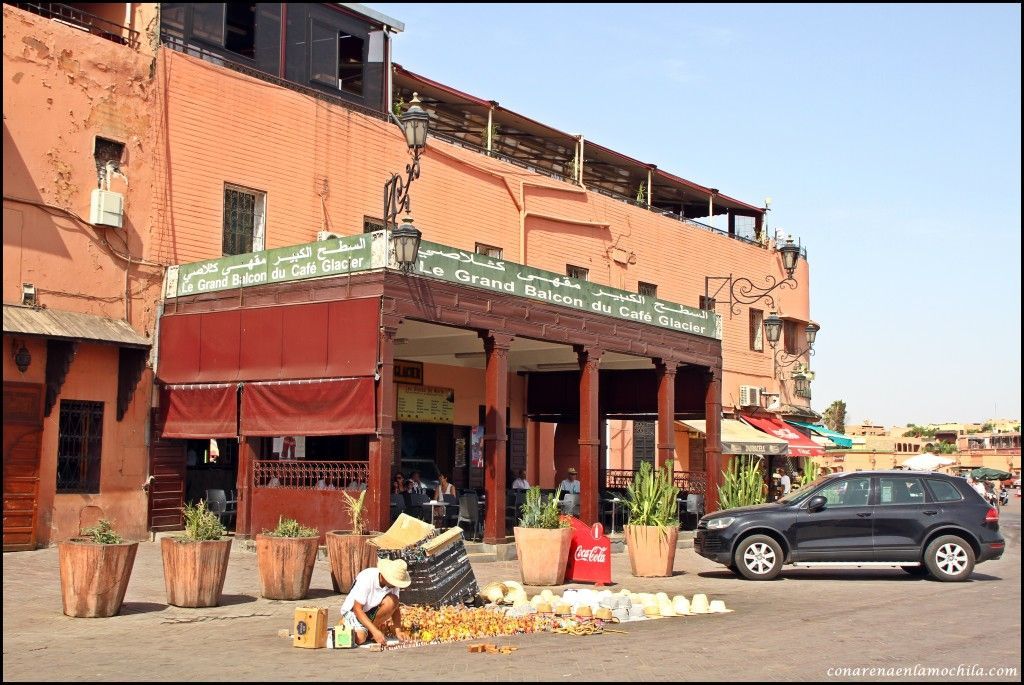 Café du Grand Balcon du Glacier Marrakech Marruecos