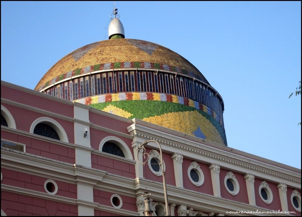 Teatro Amazonas Manaos Amazonia Brasil