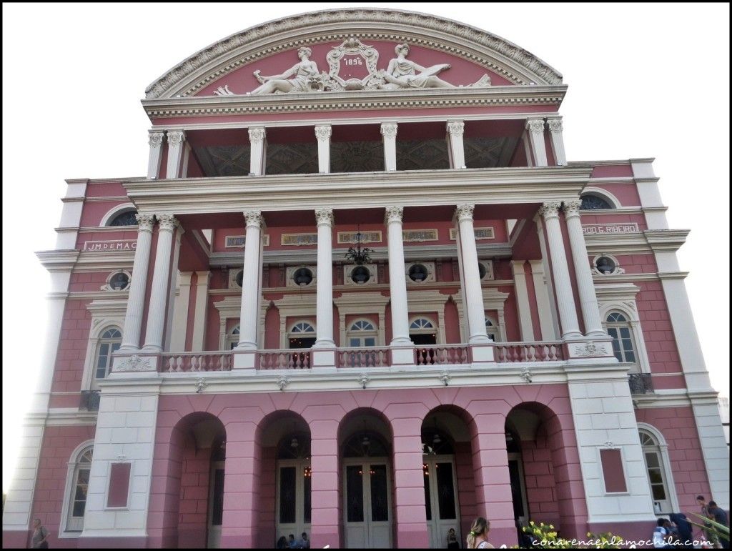 Teatro Amazonas Manaos Amazonia Brasil