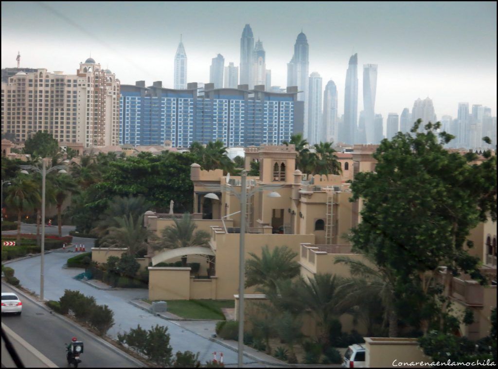 Palm Jumeirah Dubai Emiratos Árabes Unidos