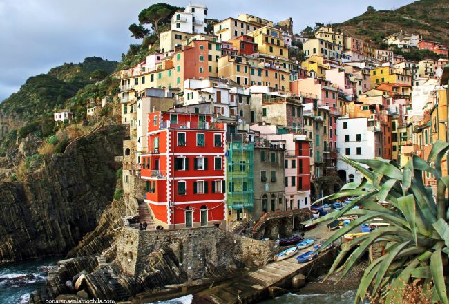 Riomaggiore Cinque Terre Liguria Italia