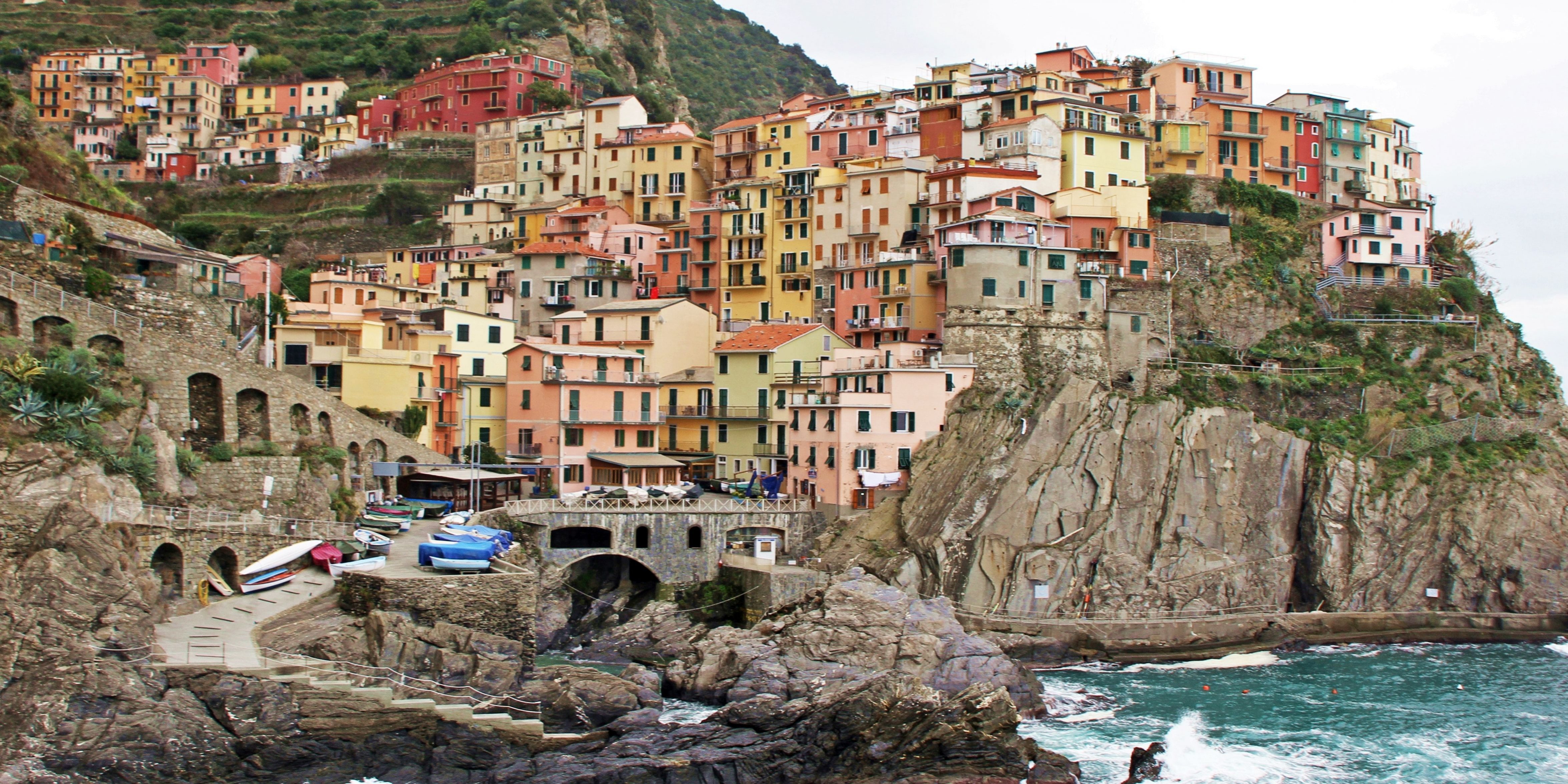 Manarola Cinque Terre Liguria Italia