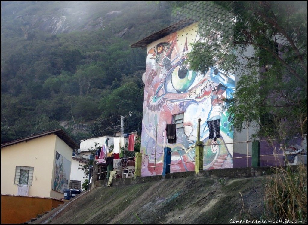 Favela Santa Marta Rio de Janeiro Brasil