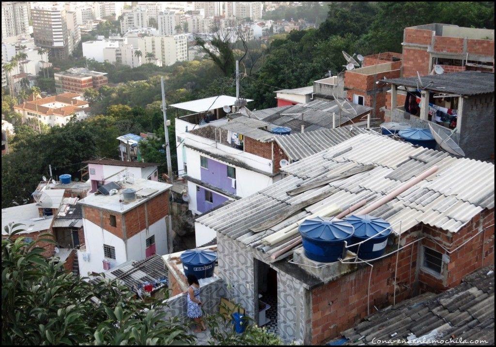 Favela Santa Marta Rio de Janeiro Brasil