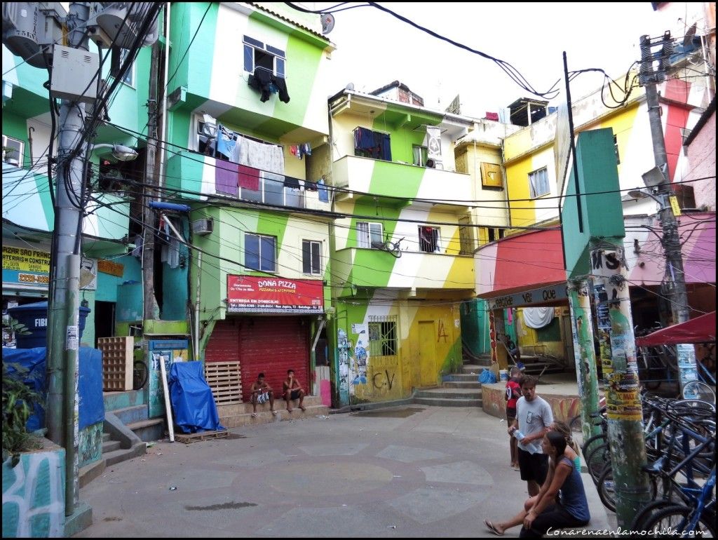 Favela Santa Marta Rio de Janeiro Brasil