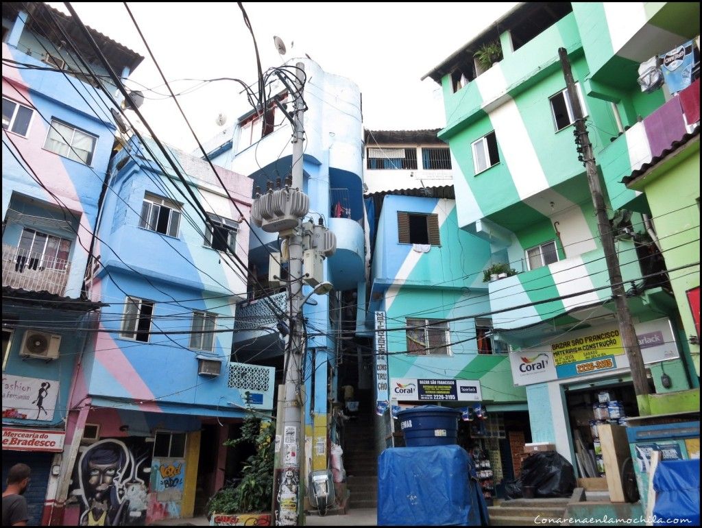 Favela Santa Marta Rio de Janeiro Brasil