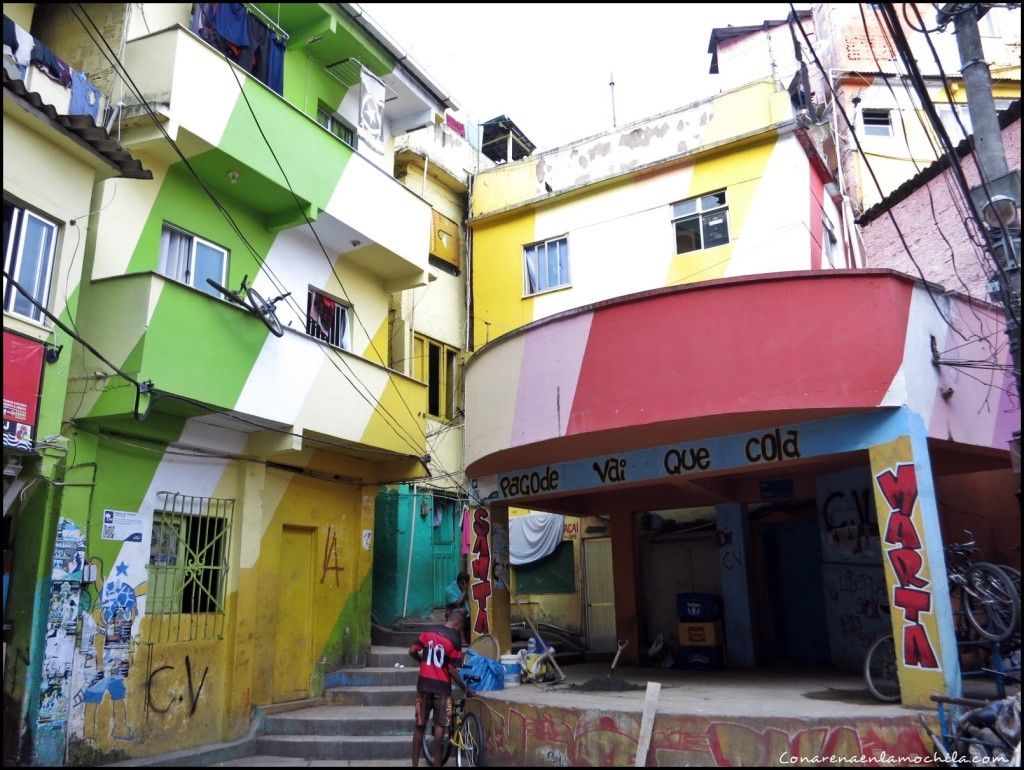 Favela Santa Marta Rio de Janeiro Brasil