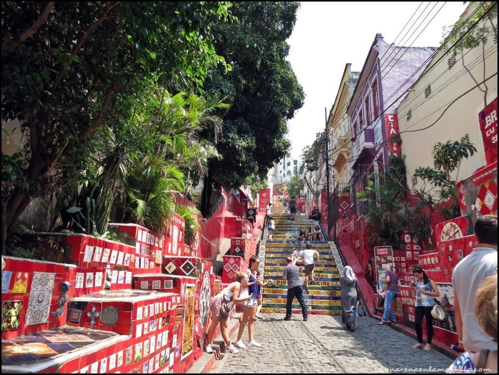 Escadaria Selarón Rio de Janeiro Brasil