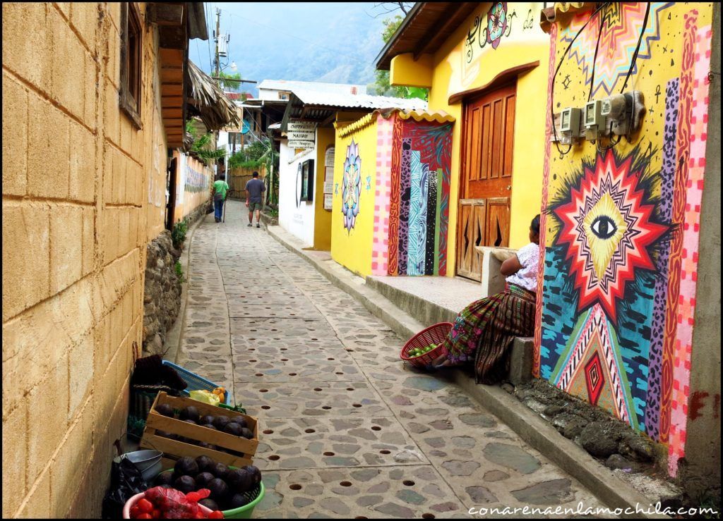 San Marcos la Laguna Lago Atitlán Guatemala