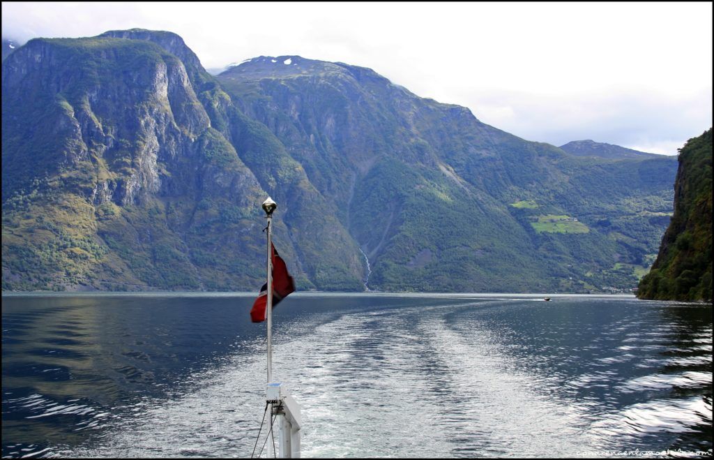 Aurlandsfjord Noruega 