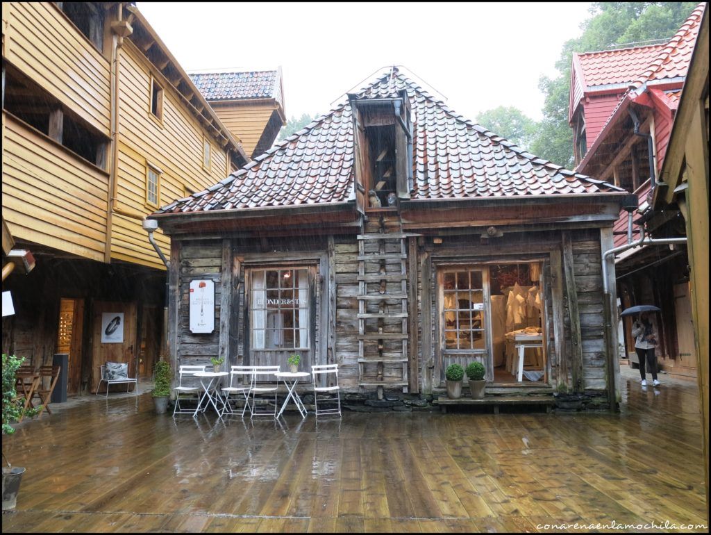 Bryggen Bergen Noruega