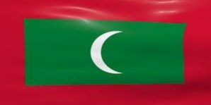 Bandera Maldivas