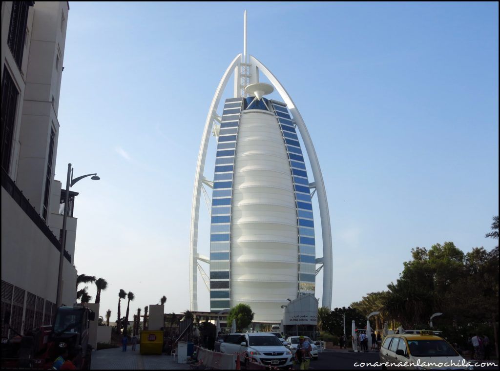 Burj Al Arab Dubai Emiratos Árabes Unidos.